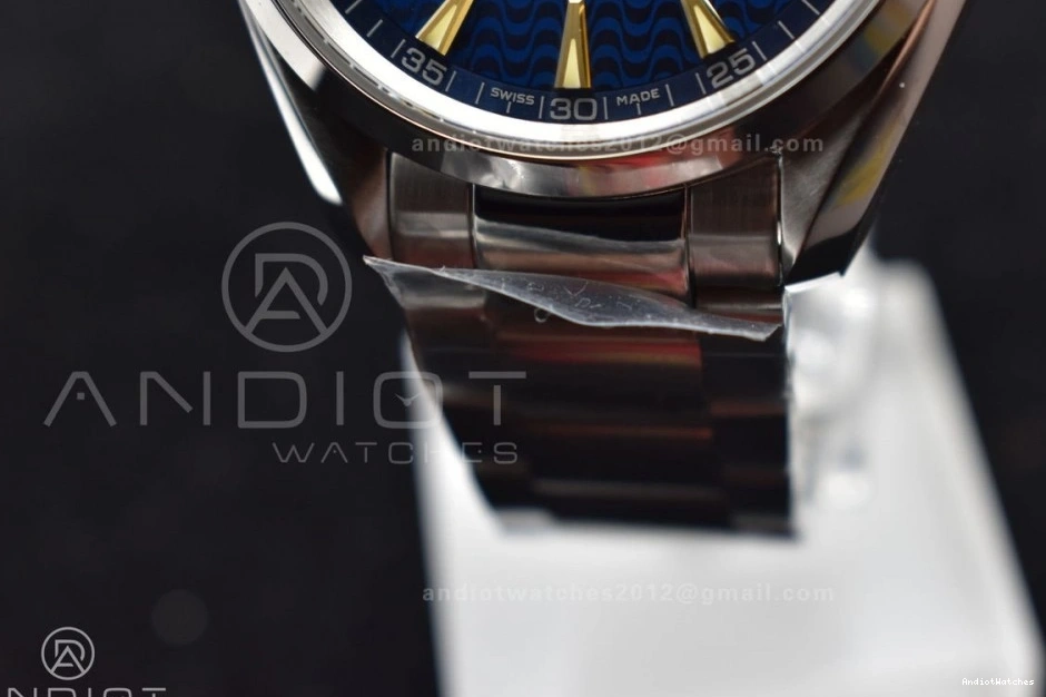 SS Blue A 508 Bracelet VSF Terra Edition 1:1 Dial Waved Best 150M Efficient On SS Aqua 0106